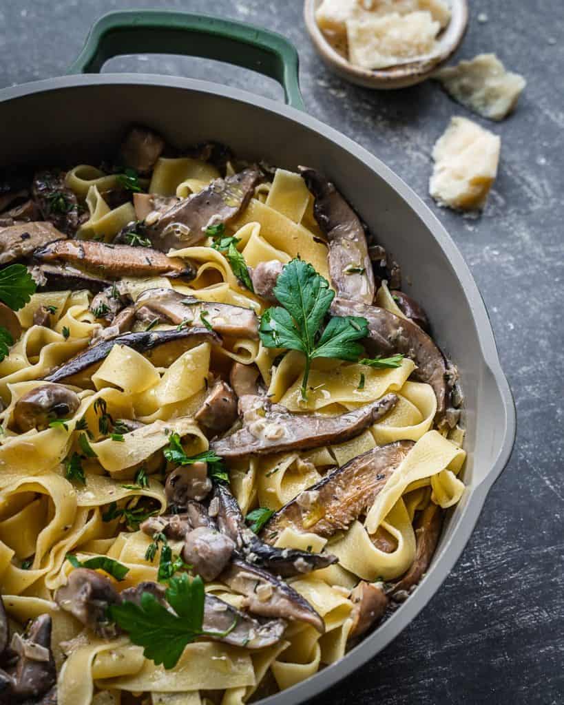 Mushroom Pappardelle - Urban Farm and Kitchen