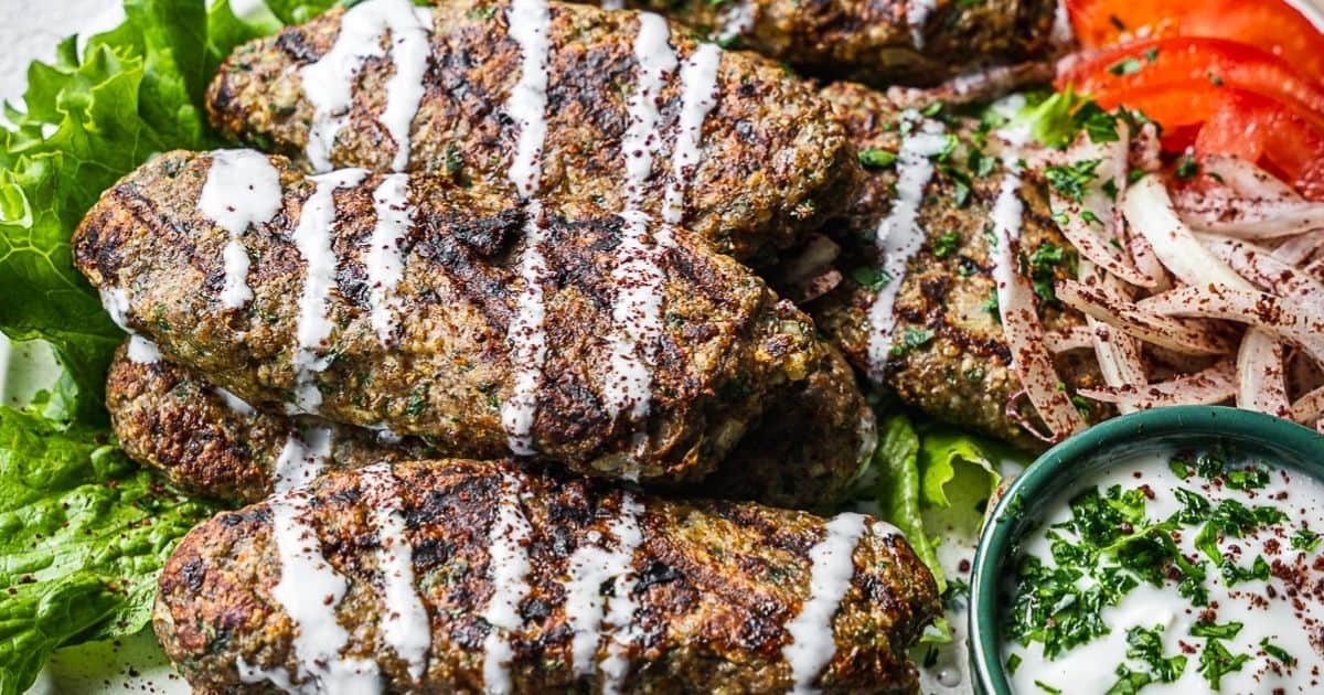 Beef Kofta (Spiced Ground Beef Kebabs) - Urban Farm and Kitchen