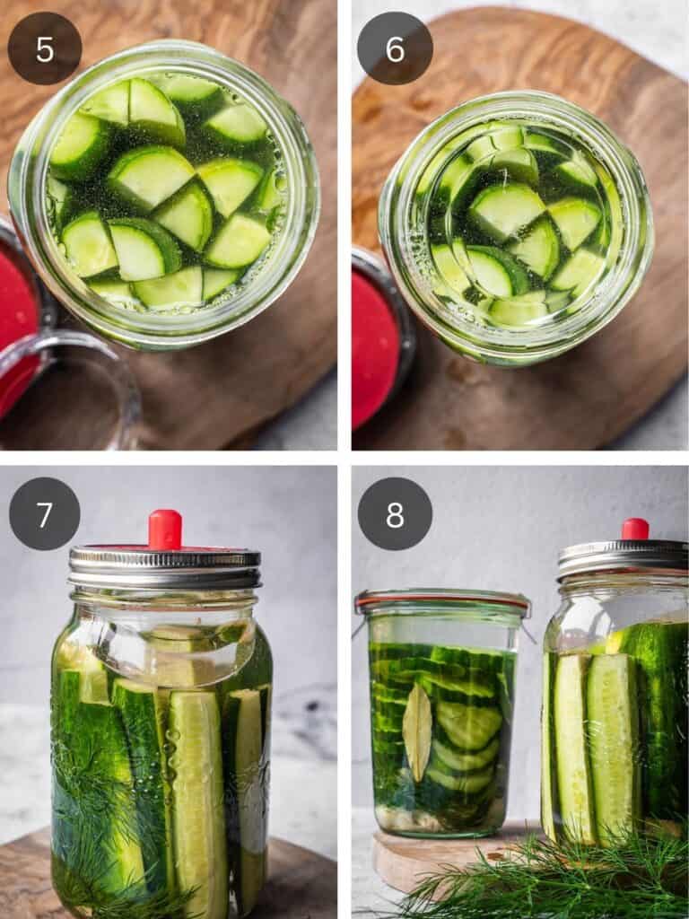 Homemade Fermented Cucumbers (Dill Pickles) Urban Farm and Kitchen