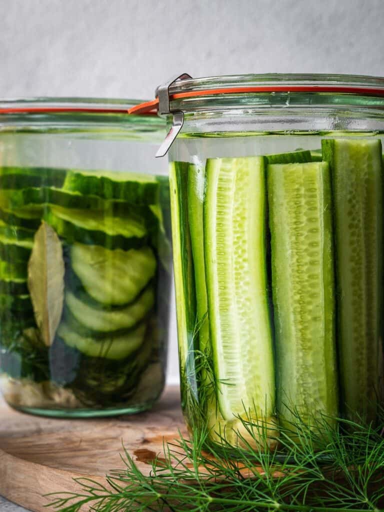 Homemade Fermented Cucumbers (Dill Pickles) Urban Farm and Kitchen
