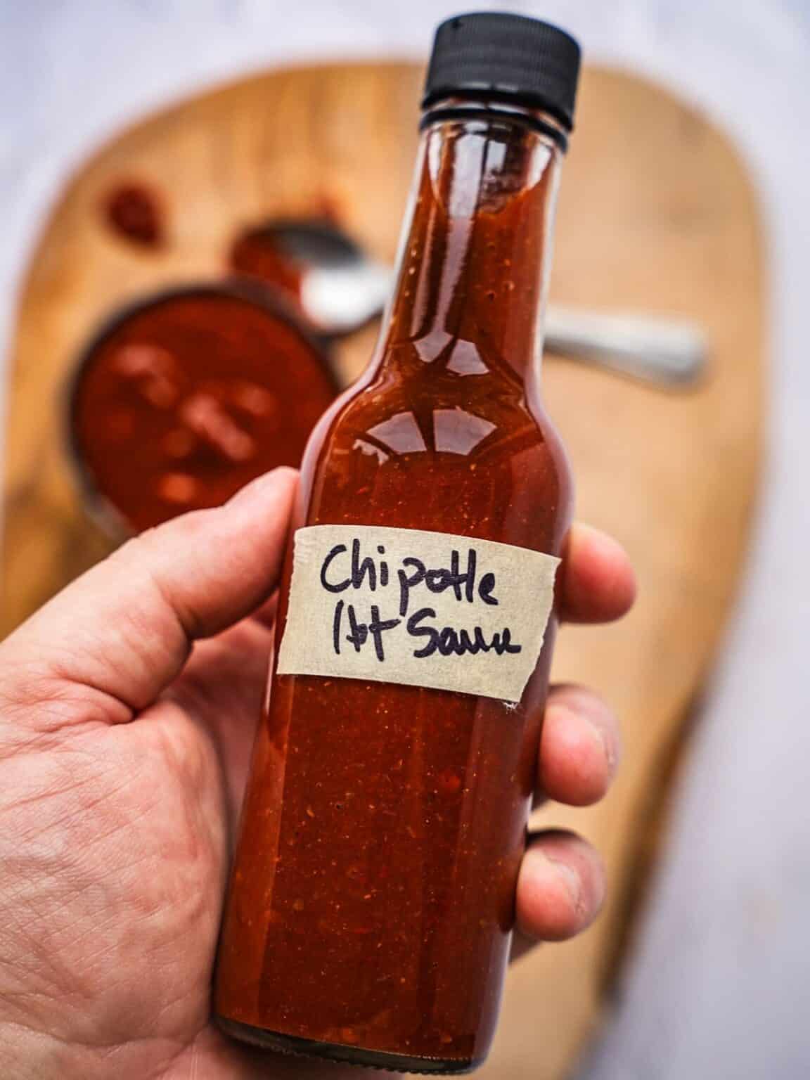 Chipotle Hot Sauce Recipe (Smoky and Spicy) - Urban Farm and Kitchen
