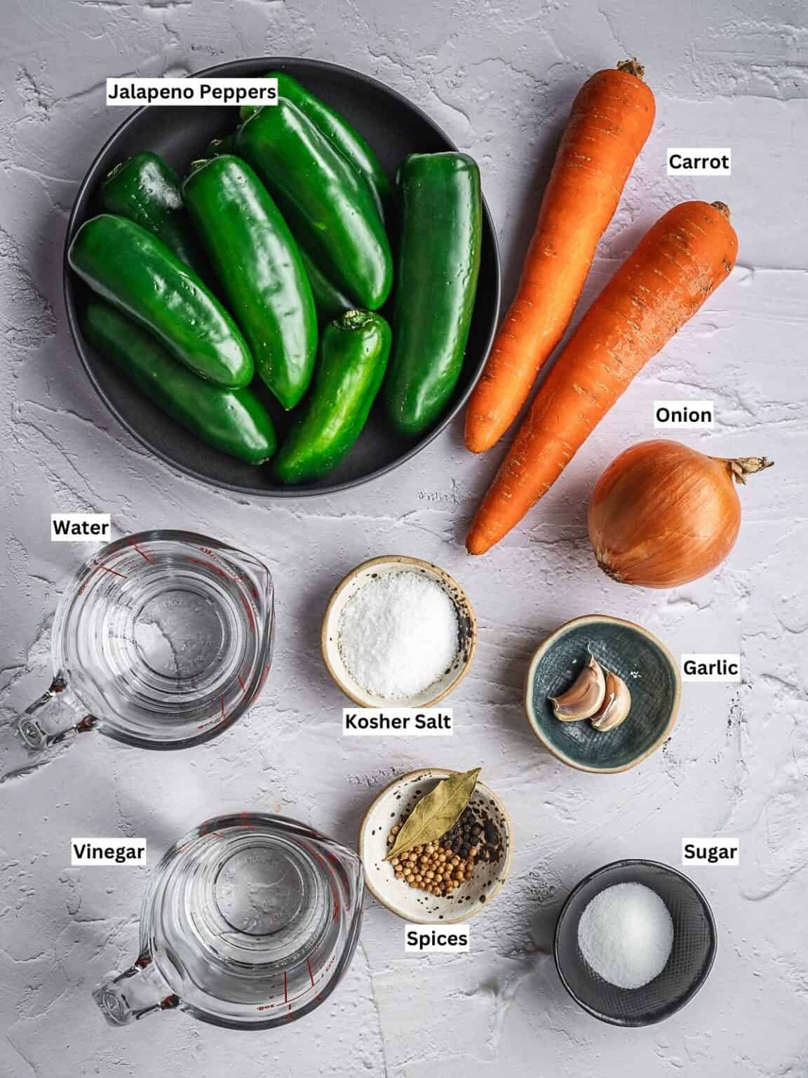 Escabeche (Homemade Spicy Mexican Pickled Vegetables) Urban Farm and Kitchen