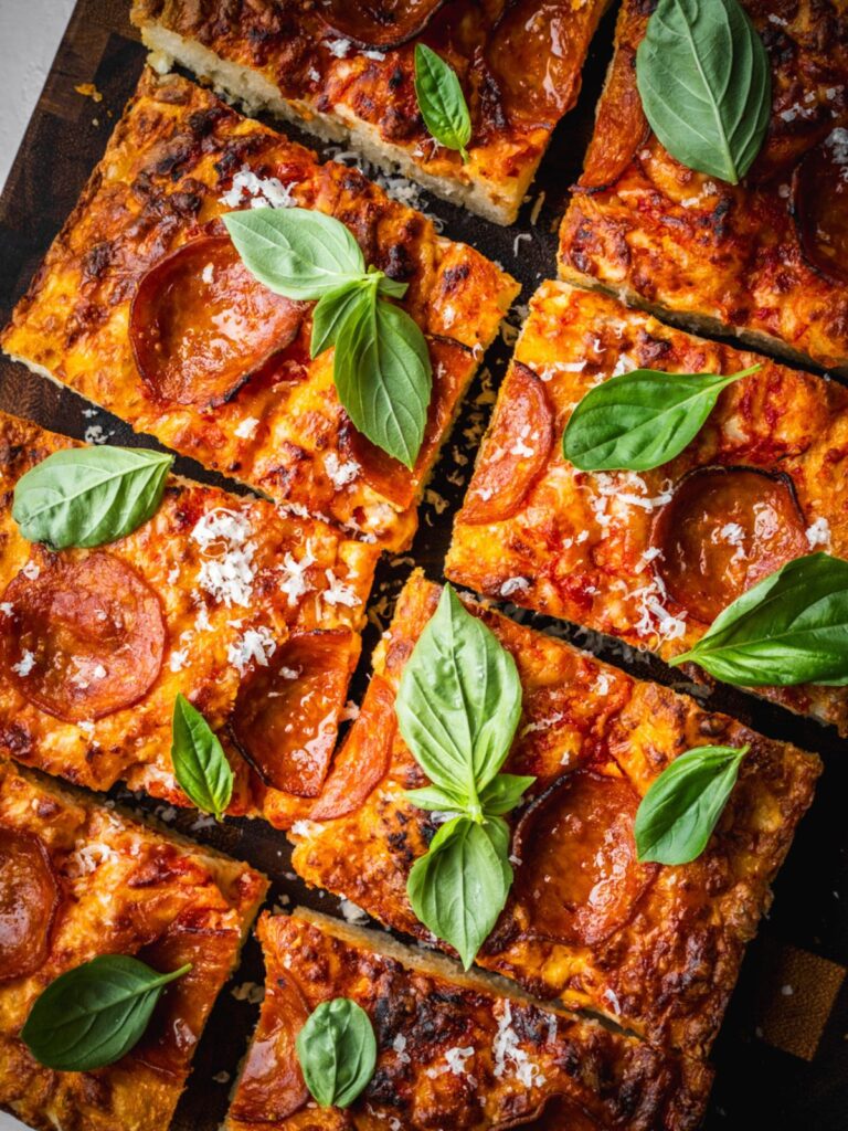No Knead Focaccia Pizza Urban Farm and Kitchen