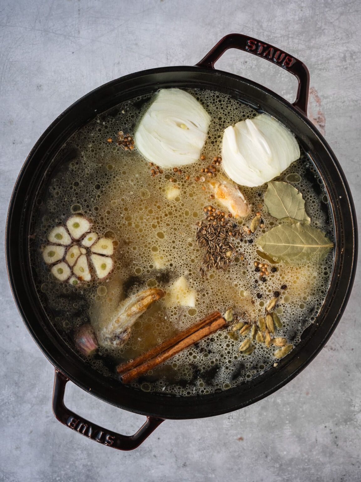 Middle Eastern Style Chicken Broth (Using Whole Chicken) - Urban Farm ...