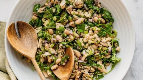 Tuna and White Bean Salad (with Caper Vinaigrette)